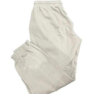 H-m Women's Cream and White Joggers-tracksuits